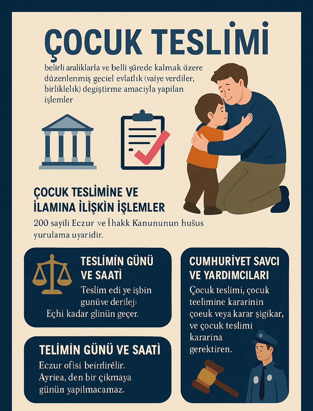 Çocuk Teslimi Yapılmazsa Ne Olur ?
